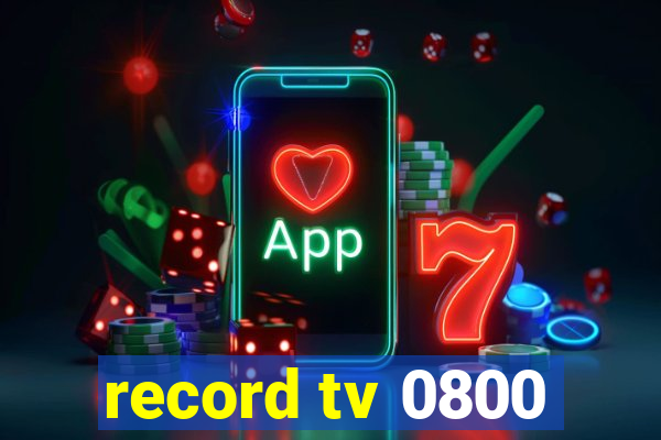 record tv 0800